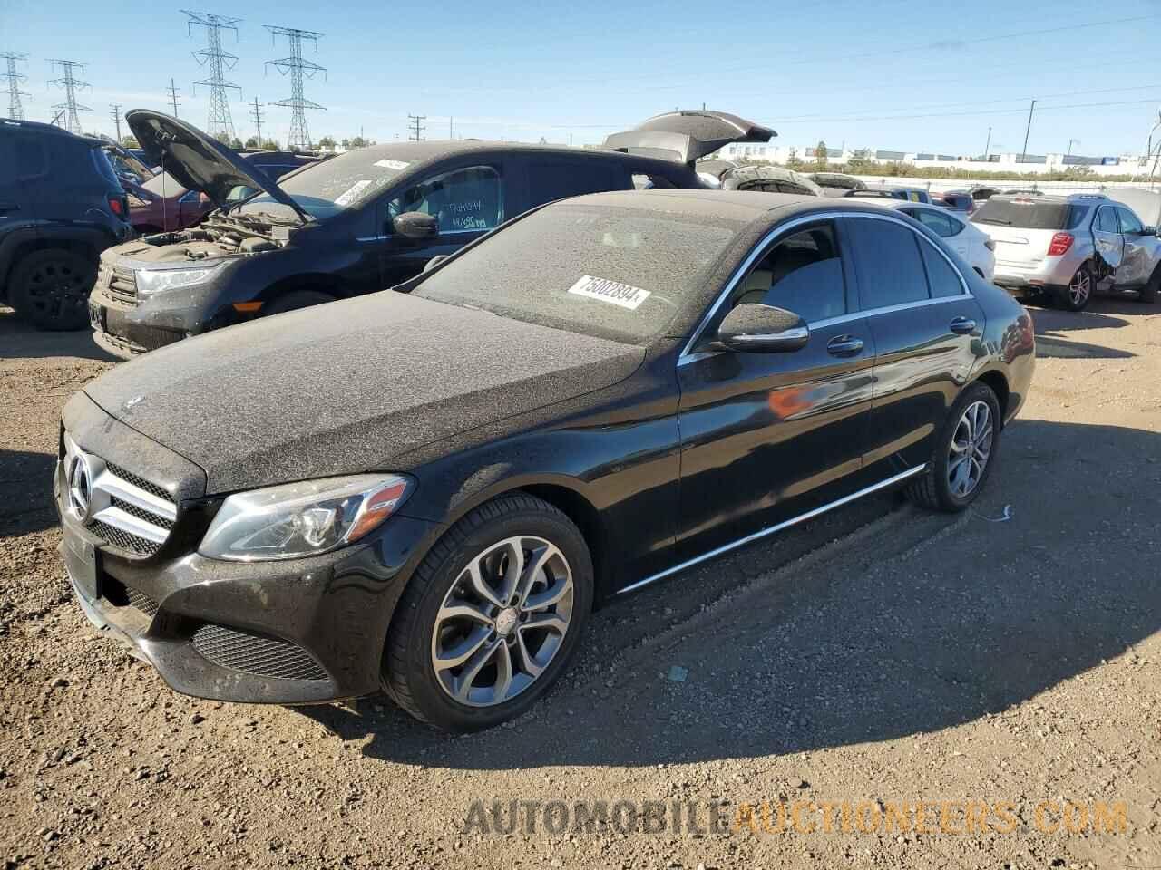 55SWF4KB1FU093263 MERCEDES-BENZ C-CLASS 2015