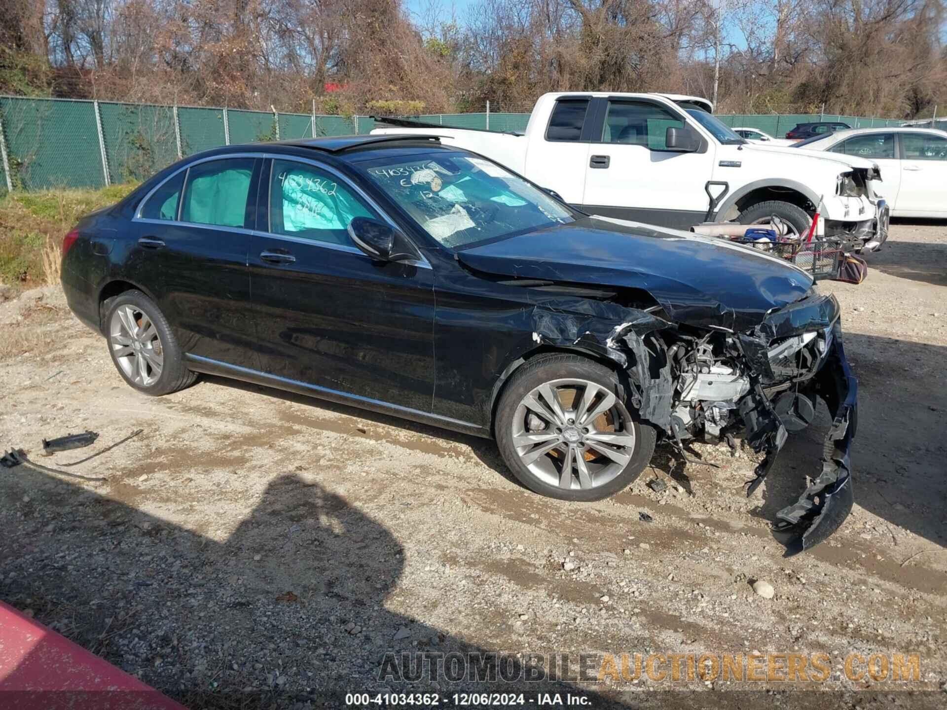 55SWF4KB1FU093876 MERCEDES-BENZ C 300 2015