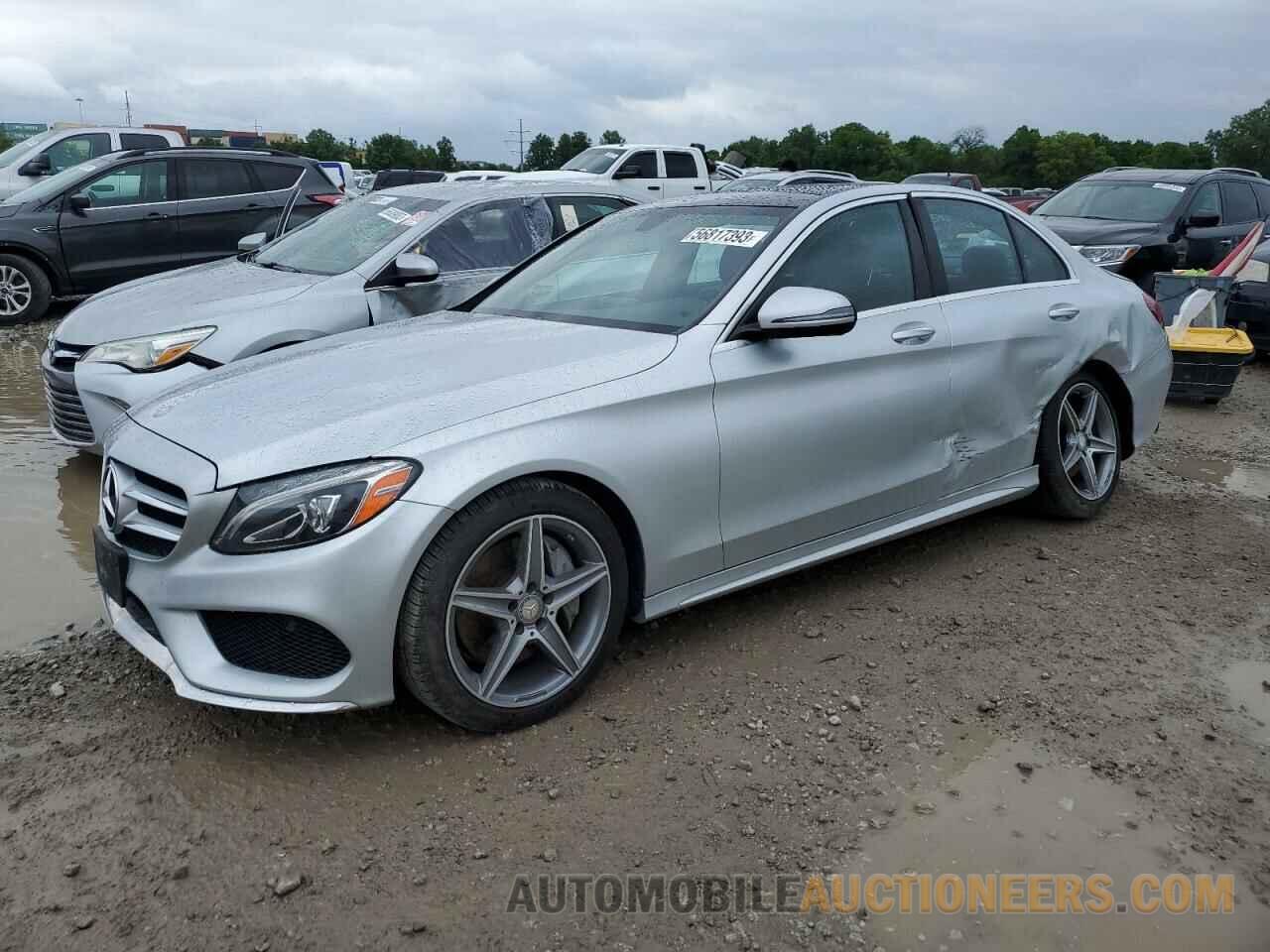 55SWF4KB1GU097718 MERCEDES-BENZ C-CLASS 2016