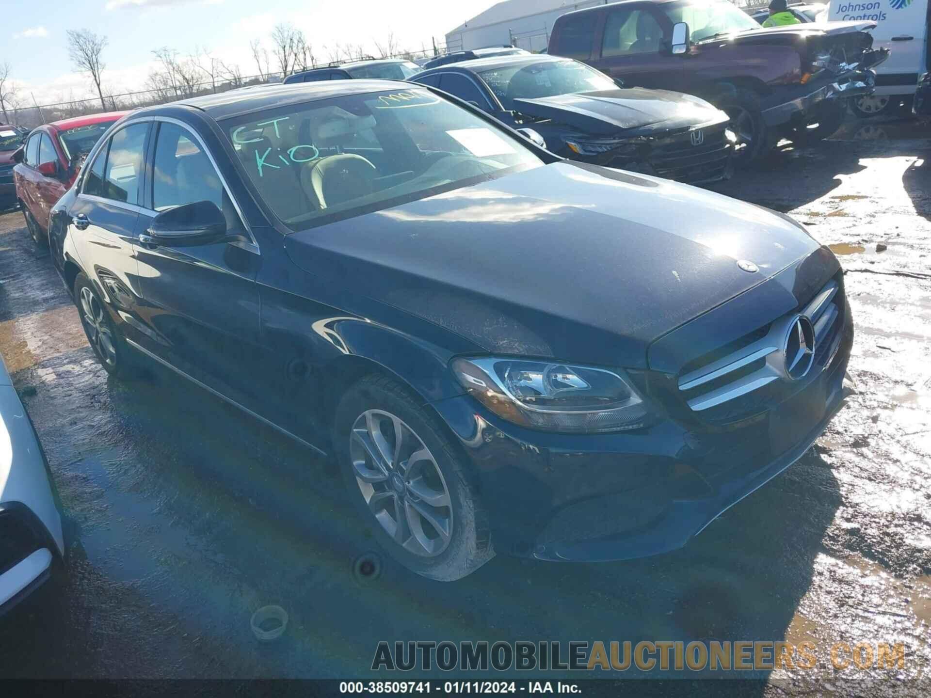 55SWF4KB1GU097976 MERCEDES-BENZ C 300 2016