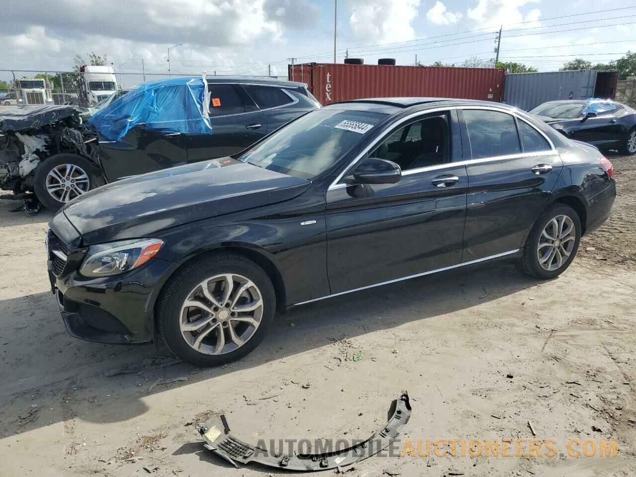 55SWF4KB1GU104585 MERCEDES-BENZ C-CLASS 2016