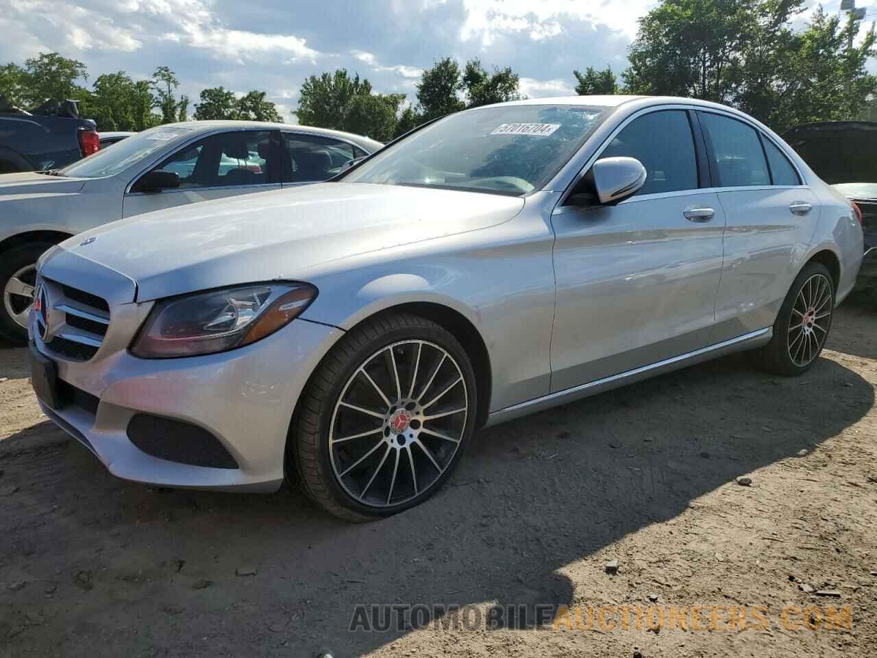 55SWF4KB1GU105381 MERCEDES-BENZ C-CLASS 2016