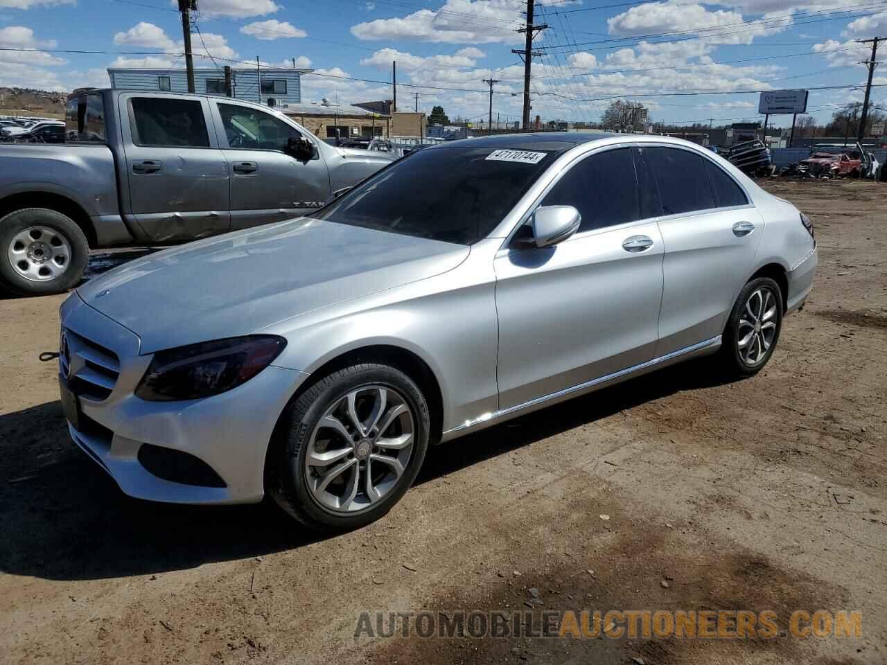 55SWF4KB1GU107681 MERCEDES-BENZ C-CLASS 2016