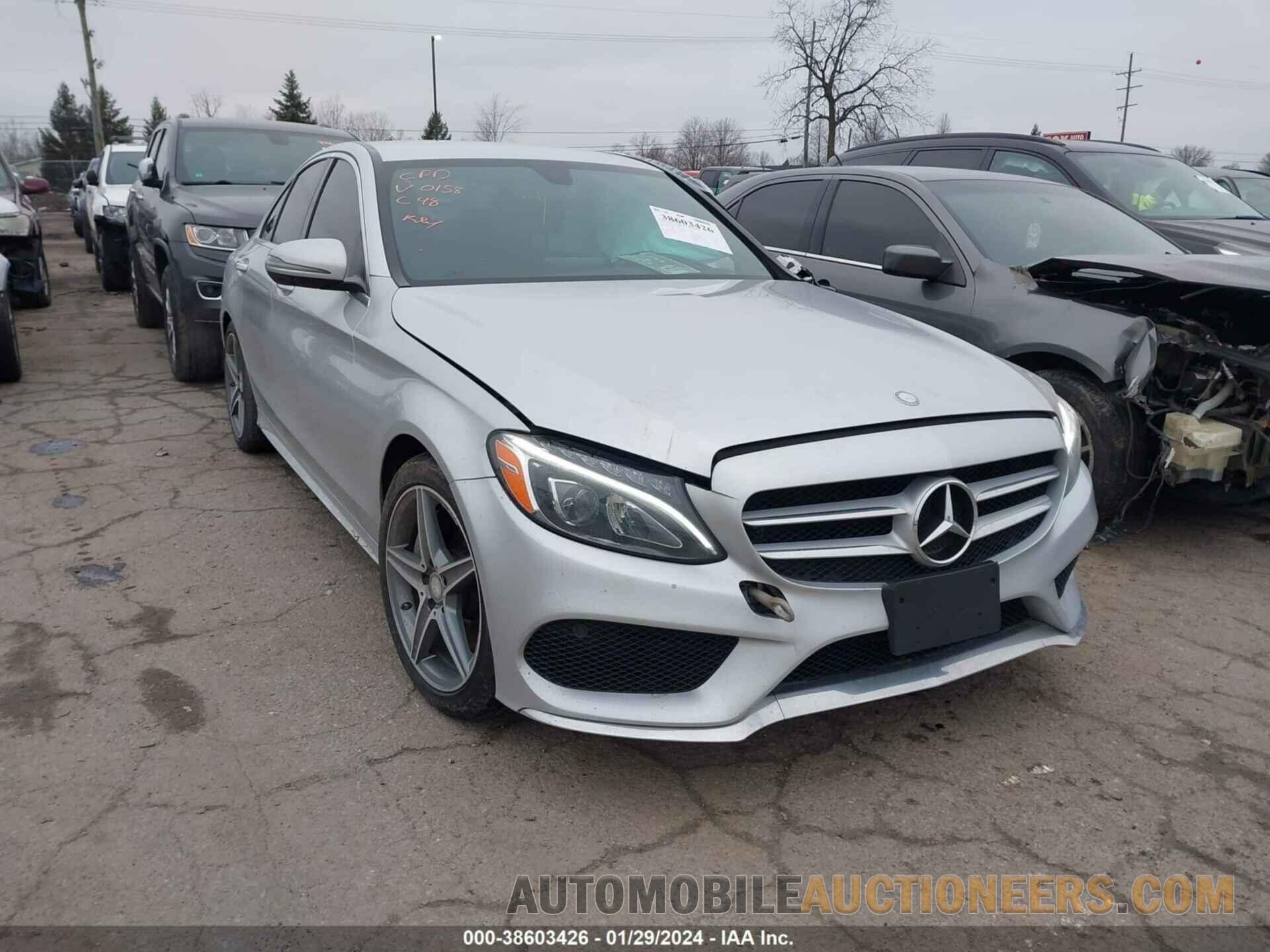 55SWF4KB1GU110158 MERCEDES-BENZ C 300 2016