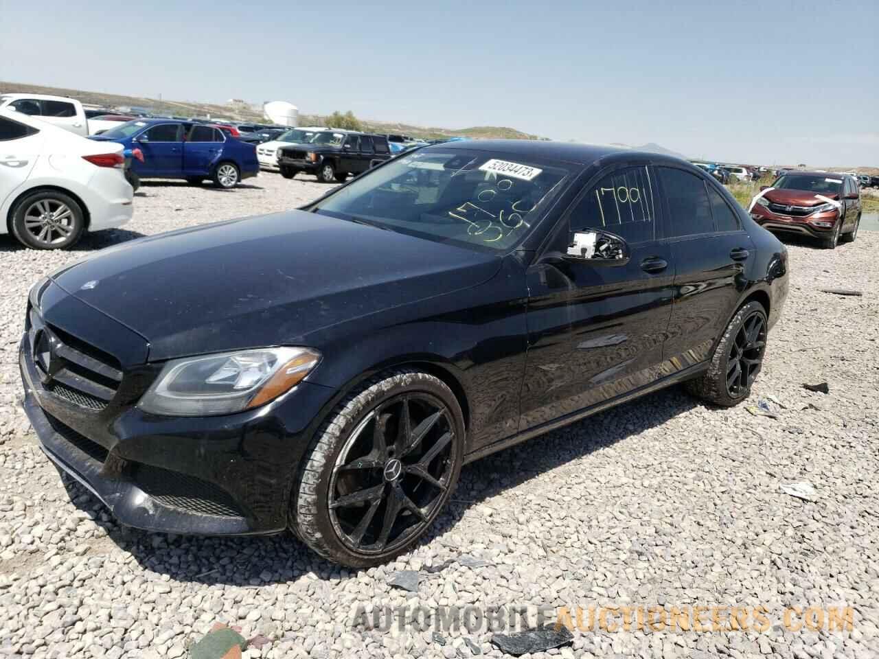 55SWF4KB1GU119460 MERCEDES-BENZ C-CLASS 2016