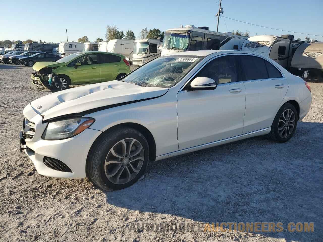 55SWF4KB1GU123394 MERCEDES-BENZ C-CLASS 2016