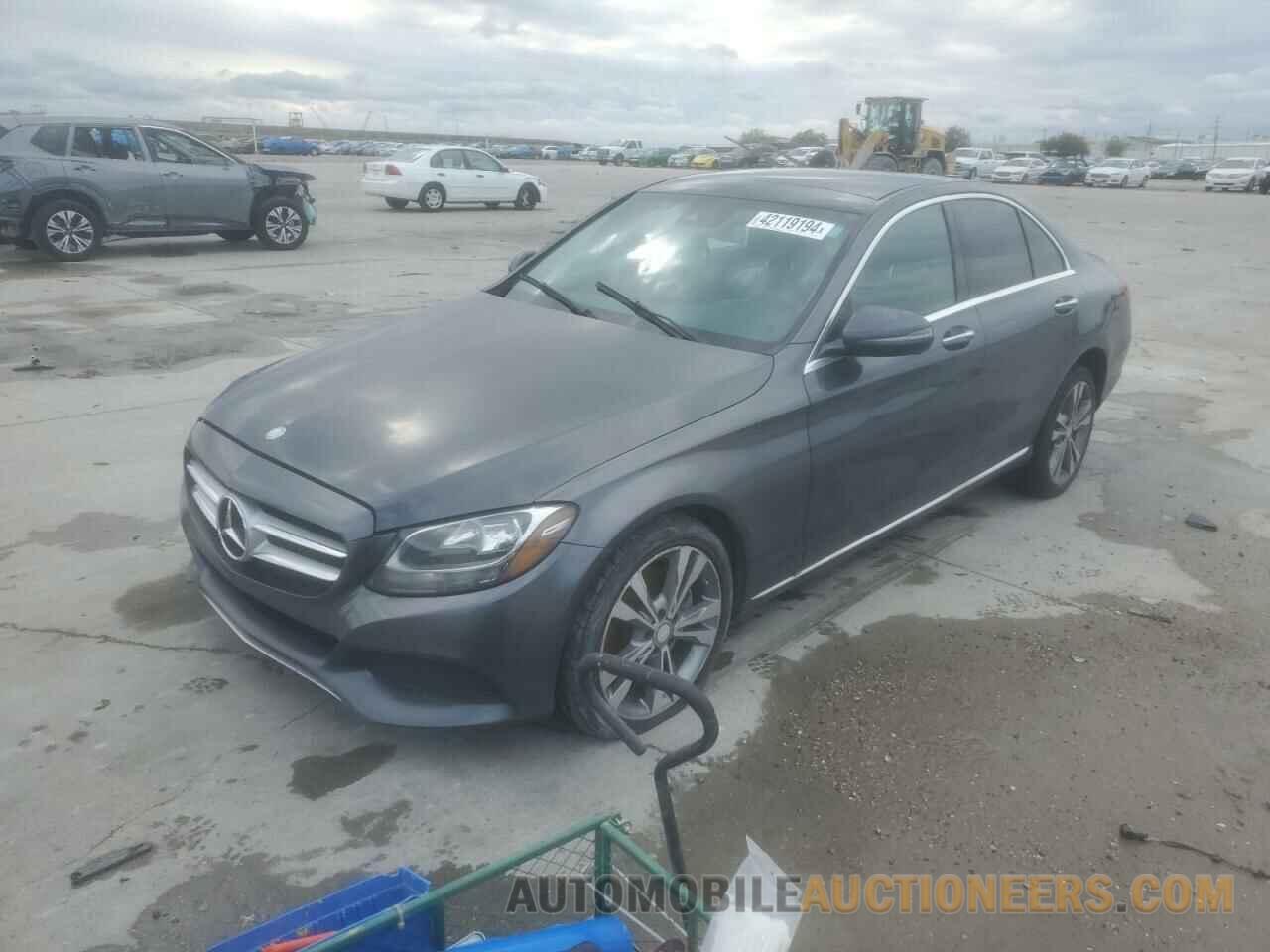 55SWF4KB1GU137425 MERCEDES-BENZ C-CLASS 2016