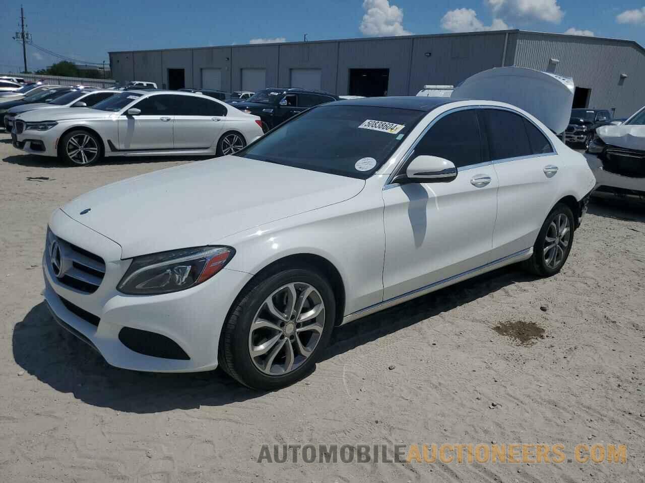 55SWF4KB1GU139627 MERCEDES-BENZ C-CLASS 2016