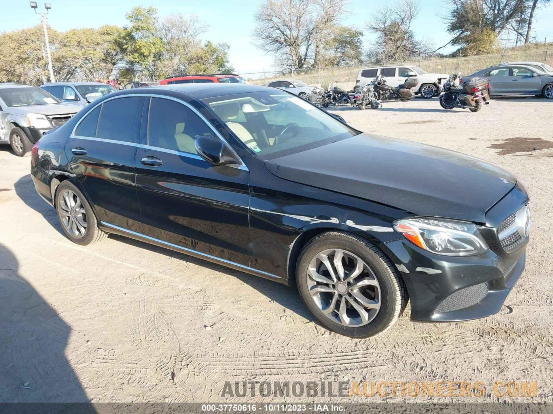 55SWF4KB1GU142124 MERCEDES-BENZ C-CLASS 2016