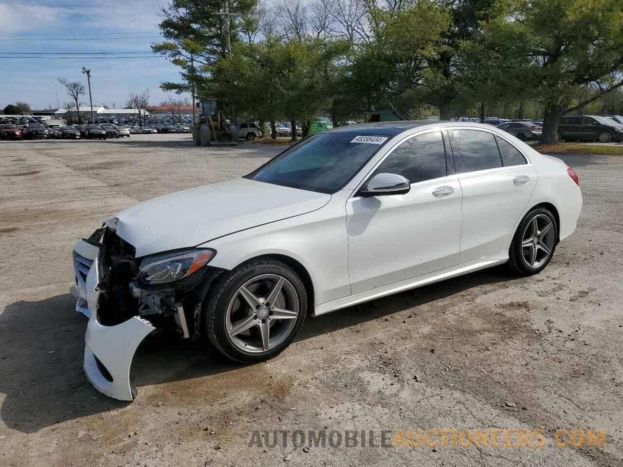 55SWF4KB1GU146819 MERCEDES-BENZ C-CLASS 2016