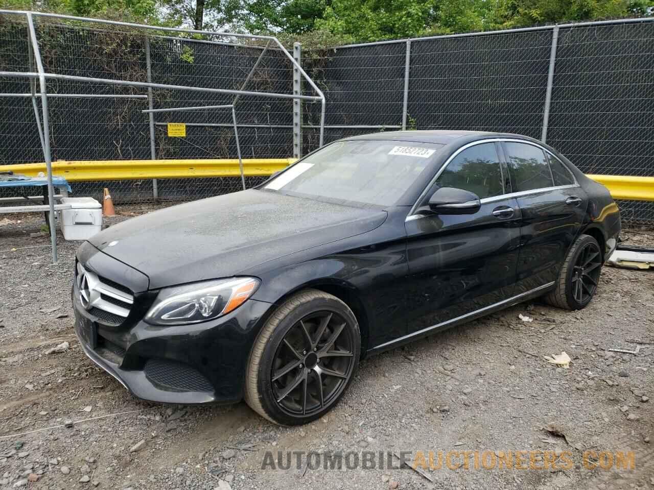 55SWF4KB1GU154709 MERCEDES-BENZ C-CLASS 2016