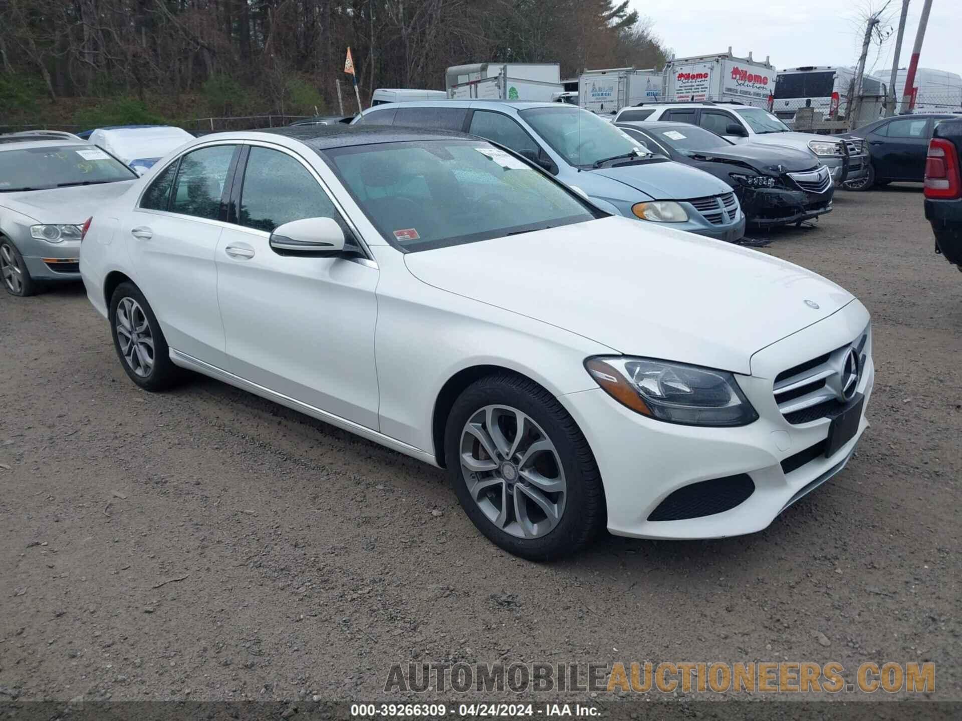 55SWF4KB1GU165838 MERCEDES-BENZ C 300 2016