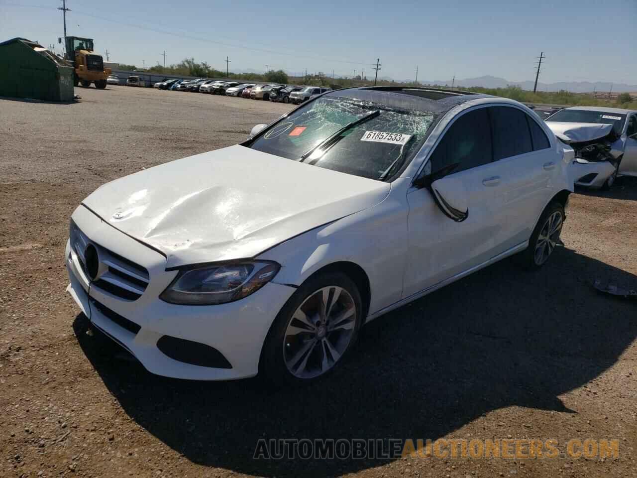 55SWF4KB1GU174796 MERCEDES-BENZ C-CLASS 2016