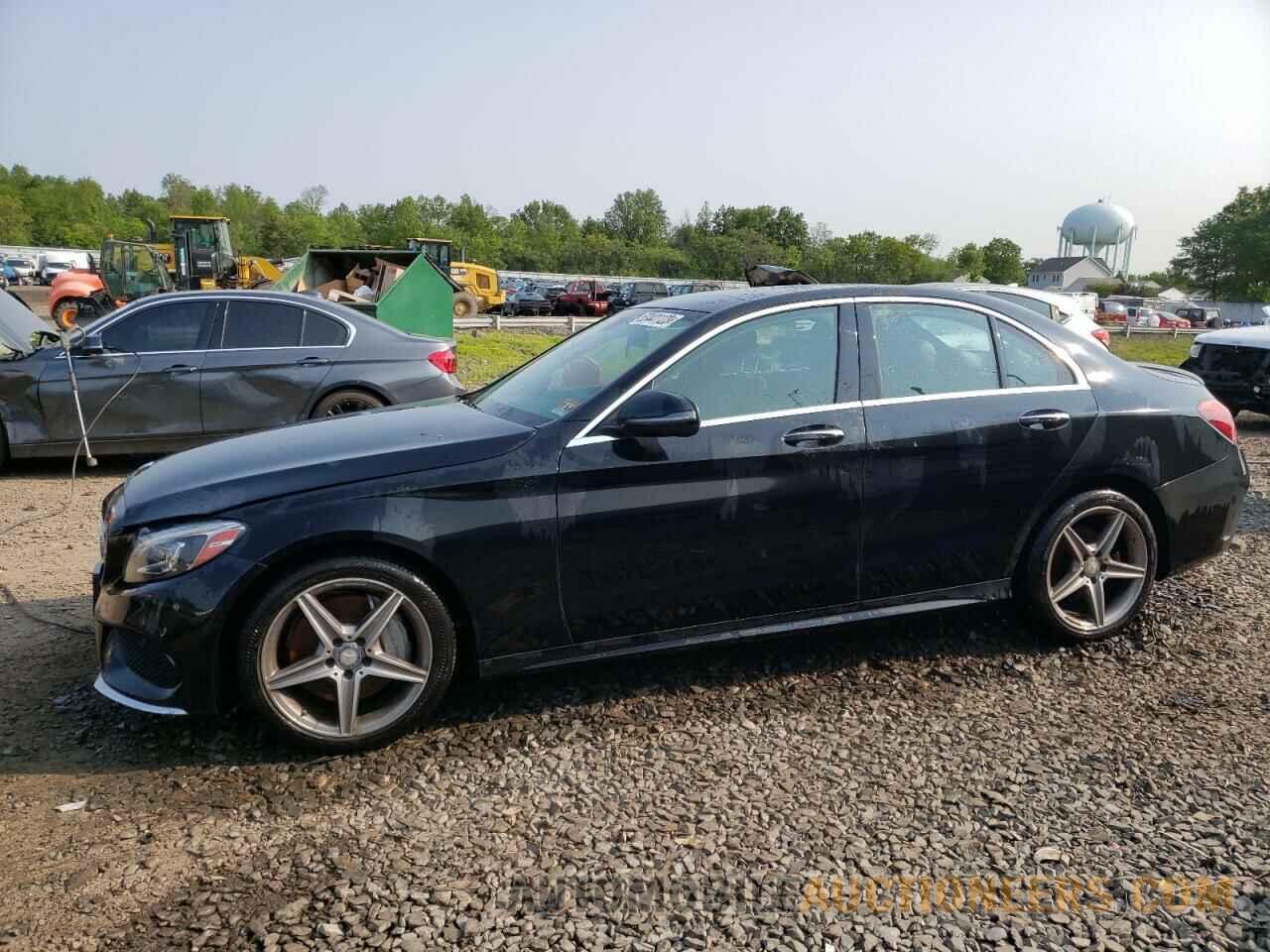 55SWF4KB1HU180910 MERCEDES-BENZ C-CLASS 2017