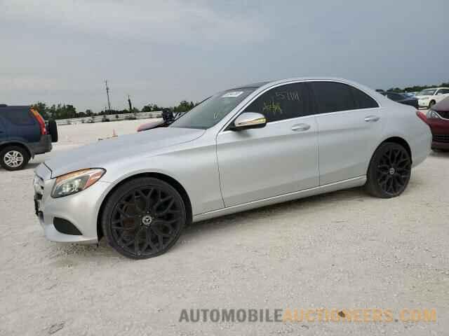 55SWF4KB1HU183970 MERCEDES-BENZ C-CLASS 2017