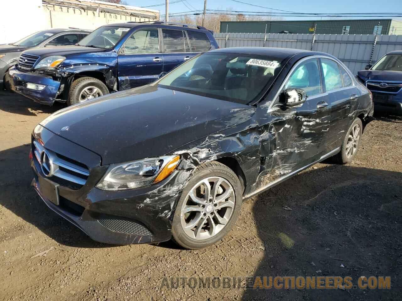 55SWF4KB1HU184083 MERCEDES-BENZ C-CLASS 2017