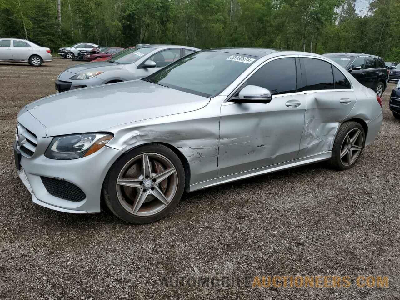 55SWF4KB1HU185671 MERCEDES-BENZ C-CLASS 2017