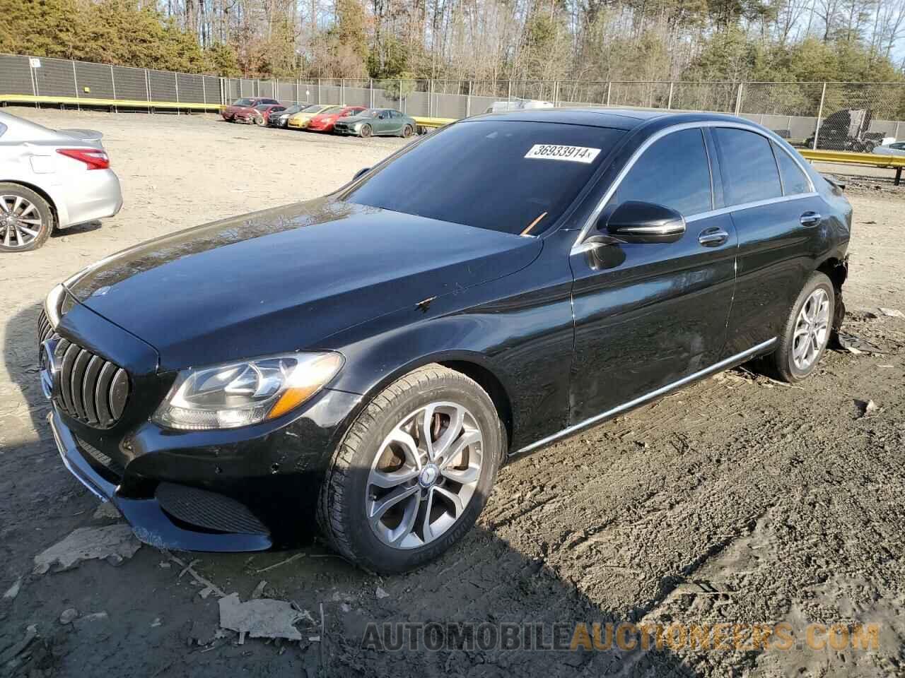 55SWF4KB1HU195519 MERCEDES-BENZ C-CLASS 2017