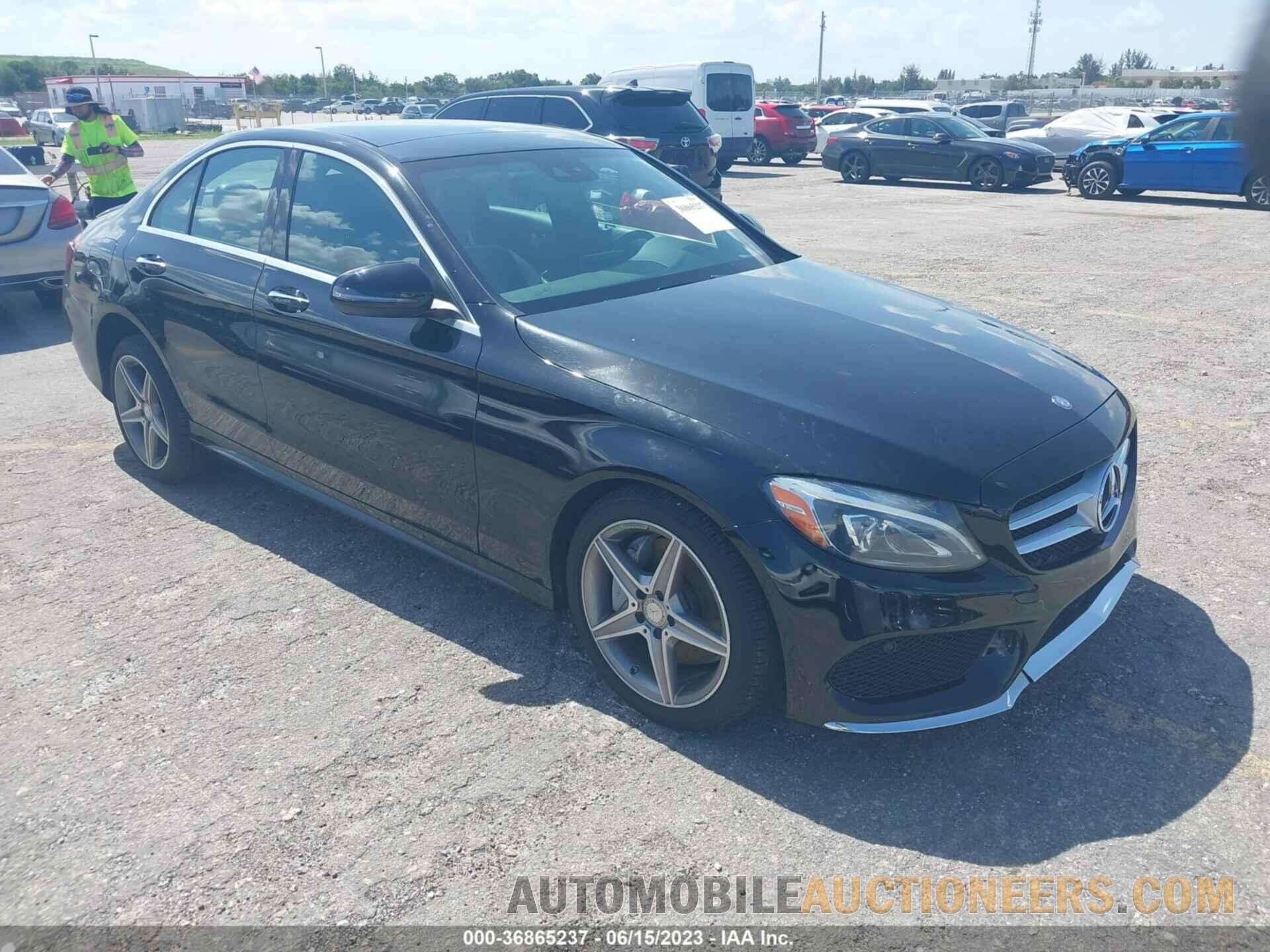 55SWF4KB1HU203540 MERCEDES-BENZ C-CLASS 2017