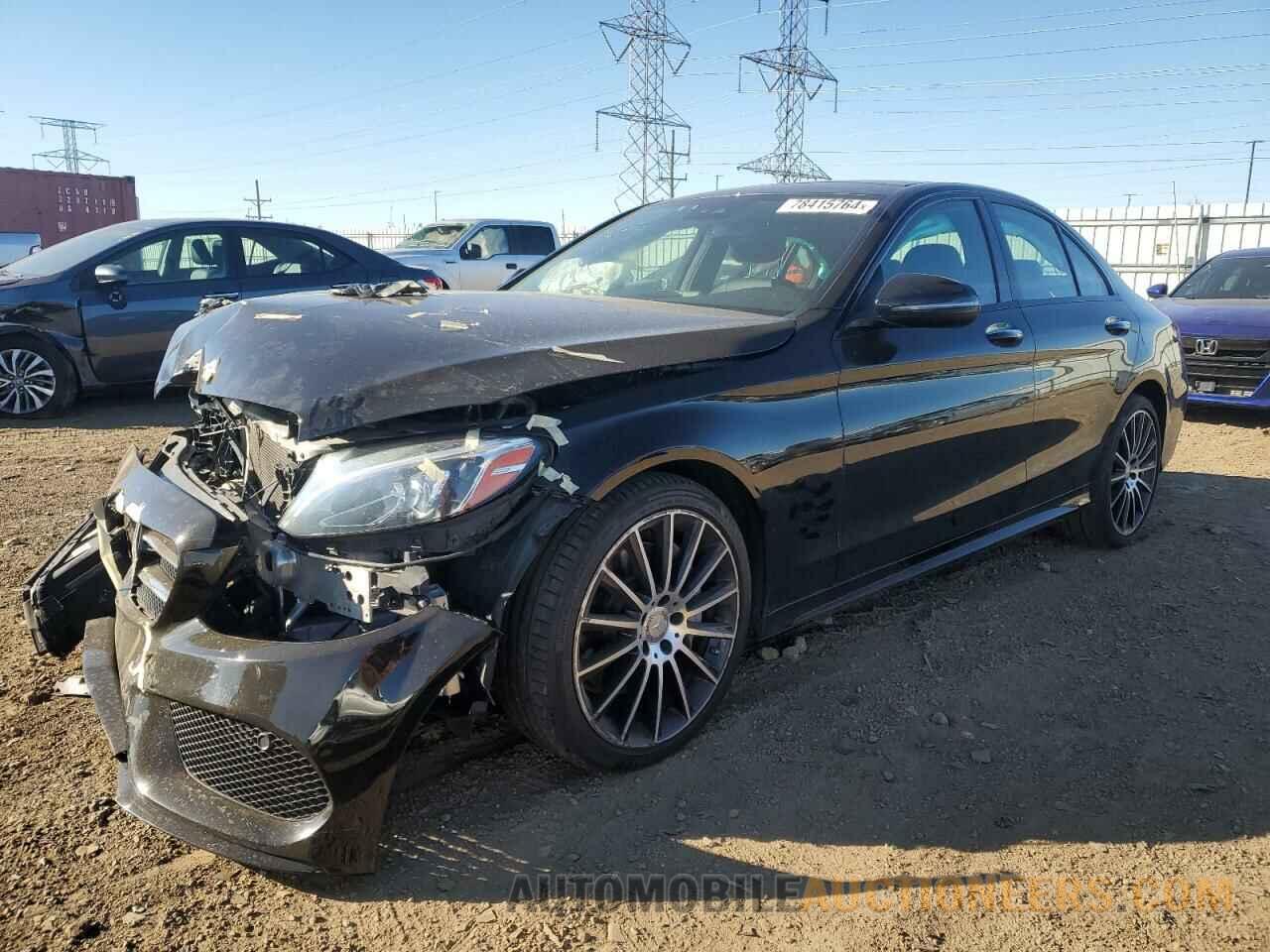 55SWF4KB1HU207099 MERCEDES-BENZ C-CLASS 2017