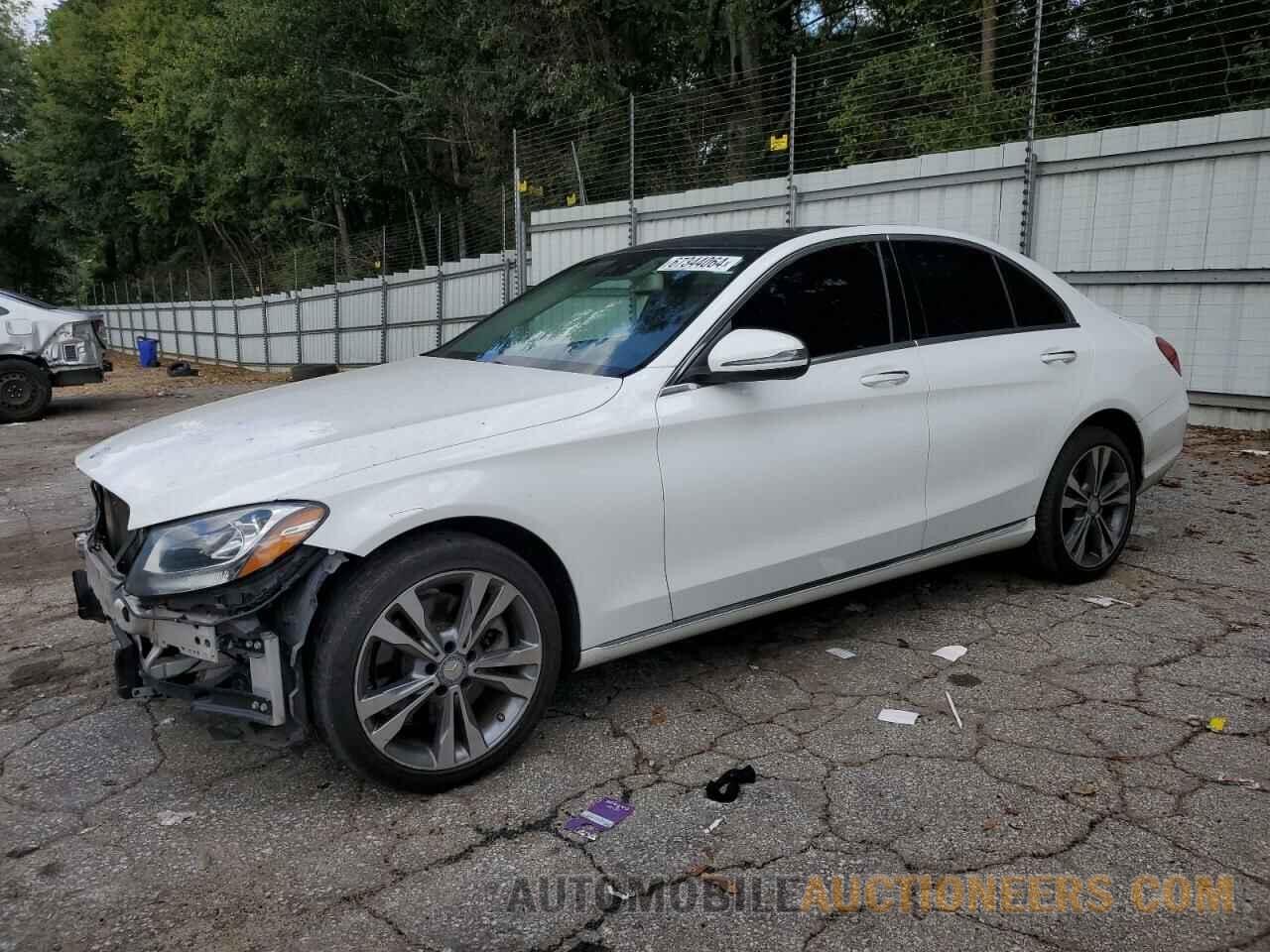 55SWF4KB1HU209029 MERCEDES-BENZ C-CLASS 2017