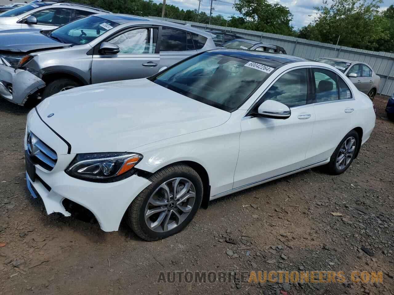 55SWF4KB1HU210777 MERCEDES-BENZ C-CLASS 2017