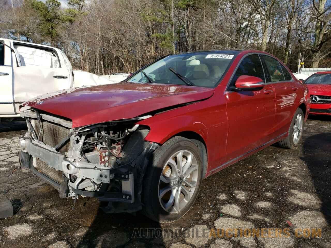 55SWF4KB1HU215882 MERCEDES-BENZ C-CLASS 2017