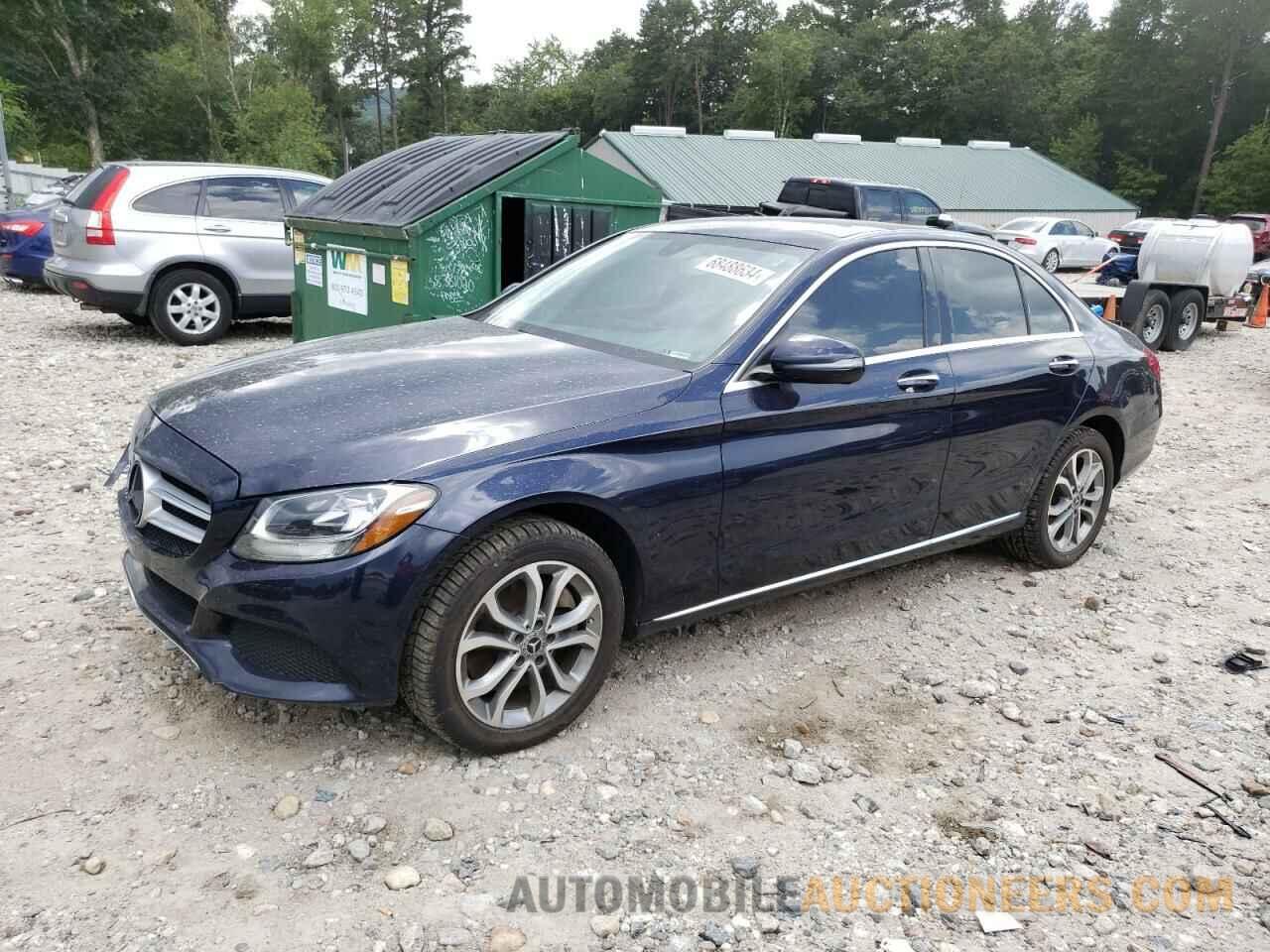 55SWF4KB1HU216840 MERCEDES-BENZ C-CLASS 2017