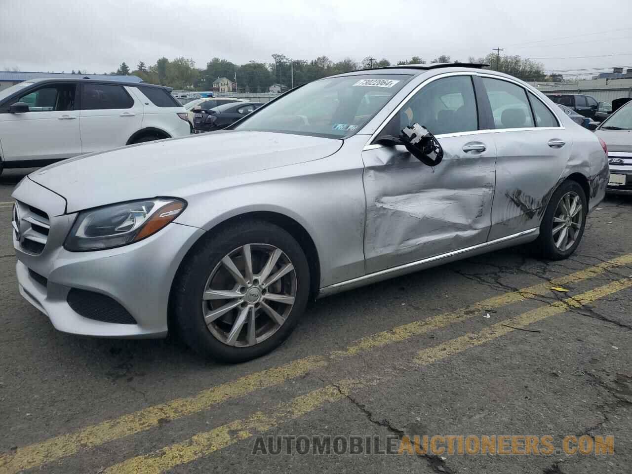 55SWF4KB1HU217325 MERCEDES-BENZ C-CLASS 2017