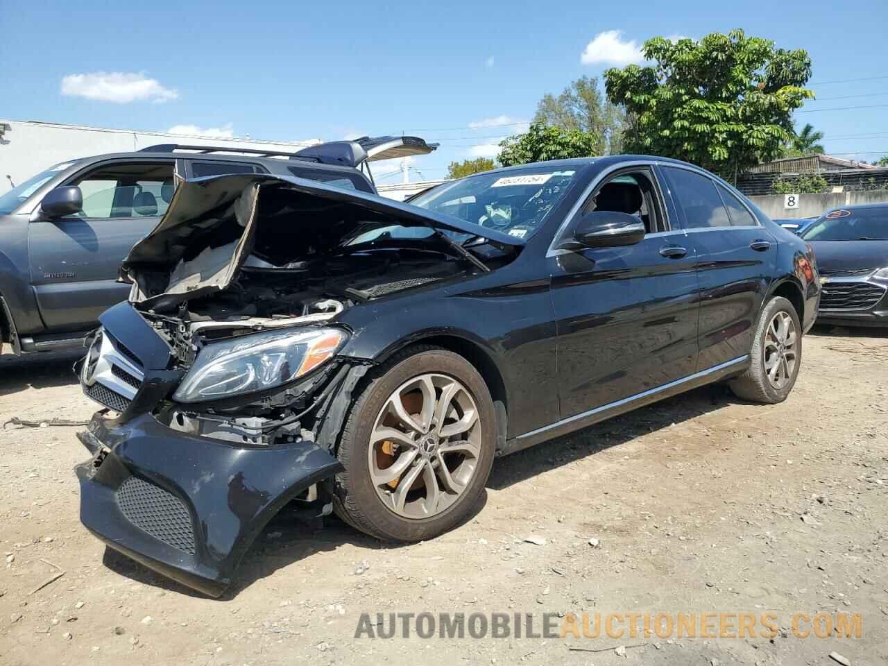 55SWF4KB1HU221682 MERCEDES-BENZ C-CLASS 2017