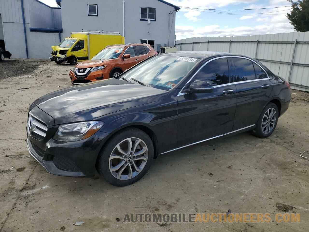 55SWF4KB1HU221875 MERCEDES-BENZ C-CLASS 2017