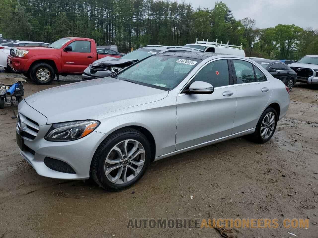 55SWF4KB1HU227062 MERCEDES-BENZ C-CLASS 2017