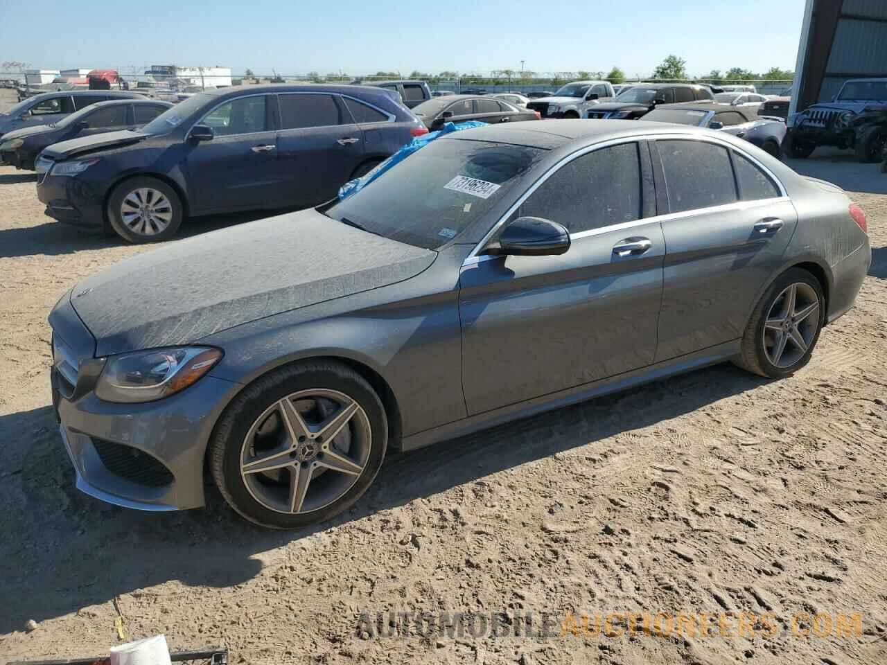 55SWF4KB1HU227899 MERCEDES-BENZ C-CLASS 2017