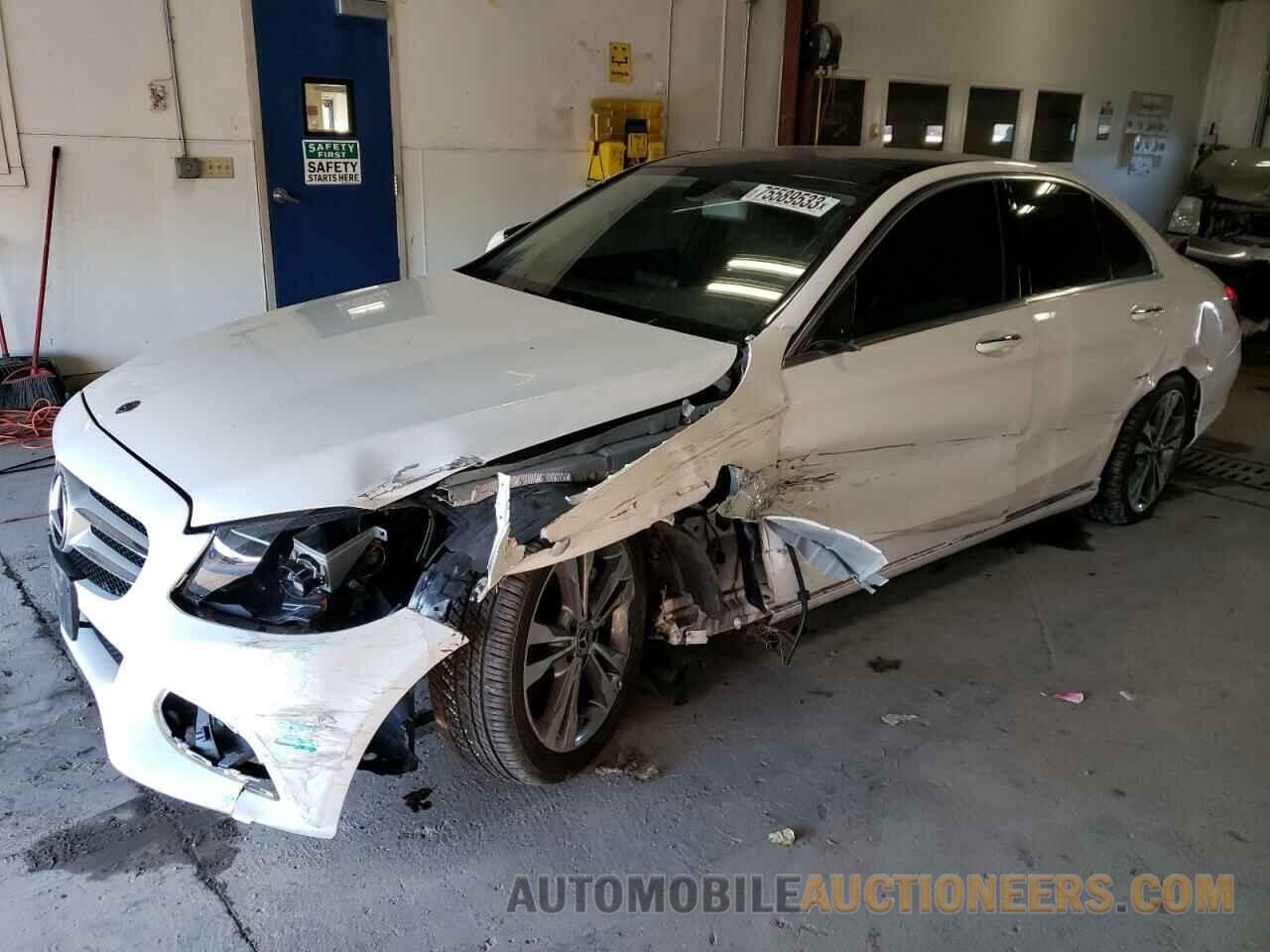 55SWF4KB1HU233878 MERCEDES-BENZ C-CLASS 2017