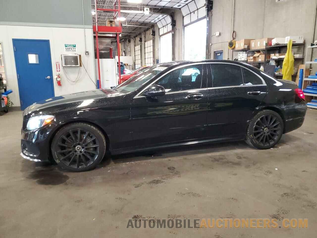 55SWF4KB1JU236401 MERCEDES-BENZ C-CLASS 2018