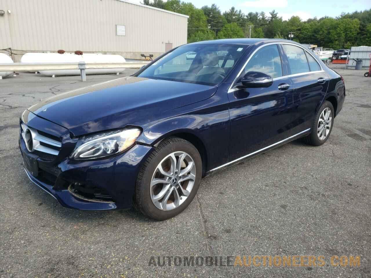 55SWF4KB1JU237449 MERCEDES-BENZ C-CLASS 2018