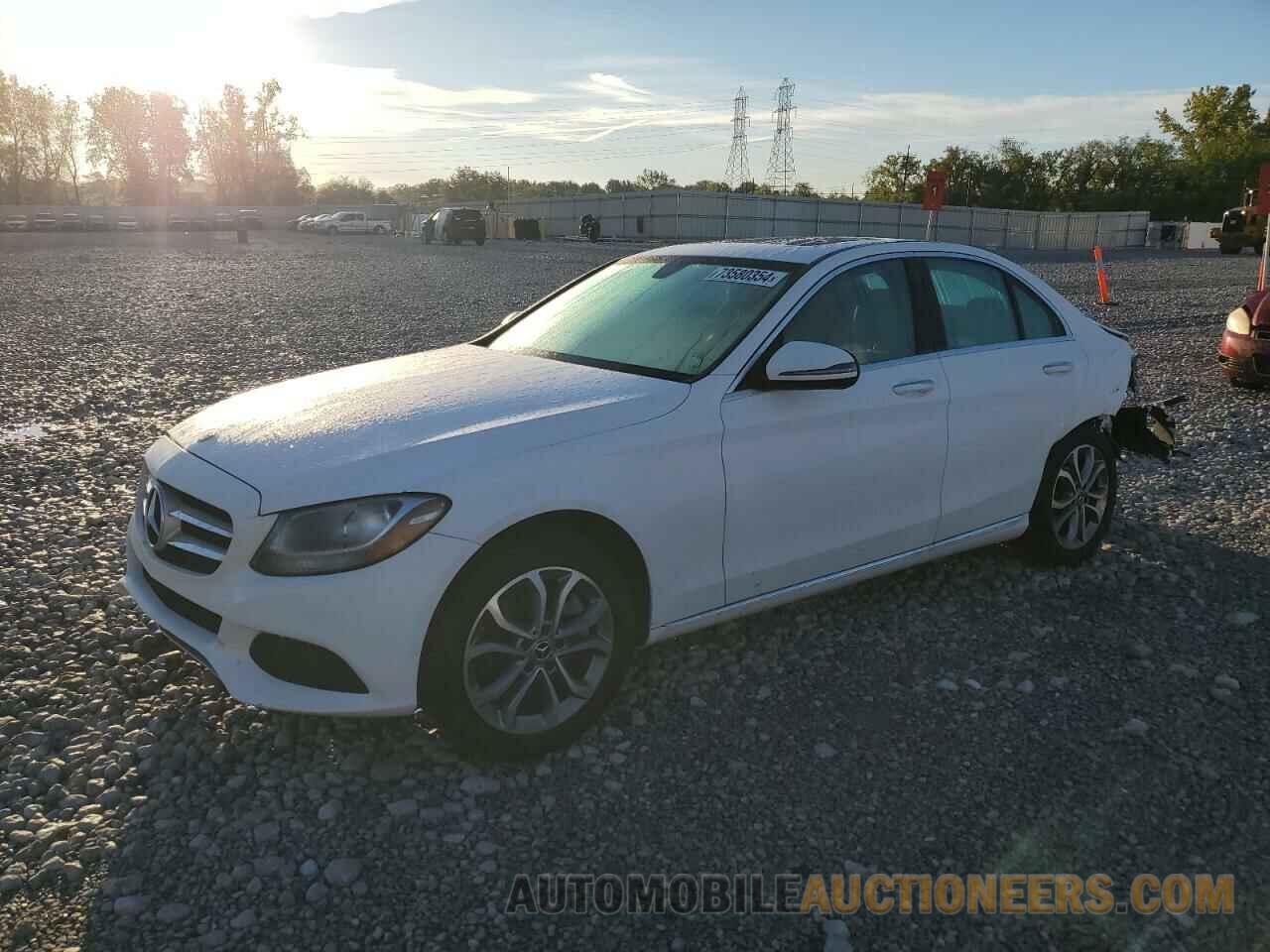 55SWF4KB1JU242764 MERCEDES-BENZ C-CLASS 2018