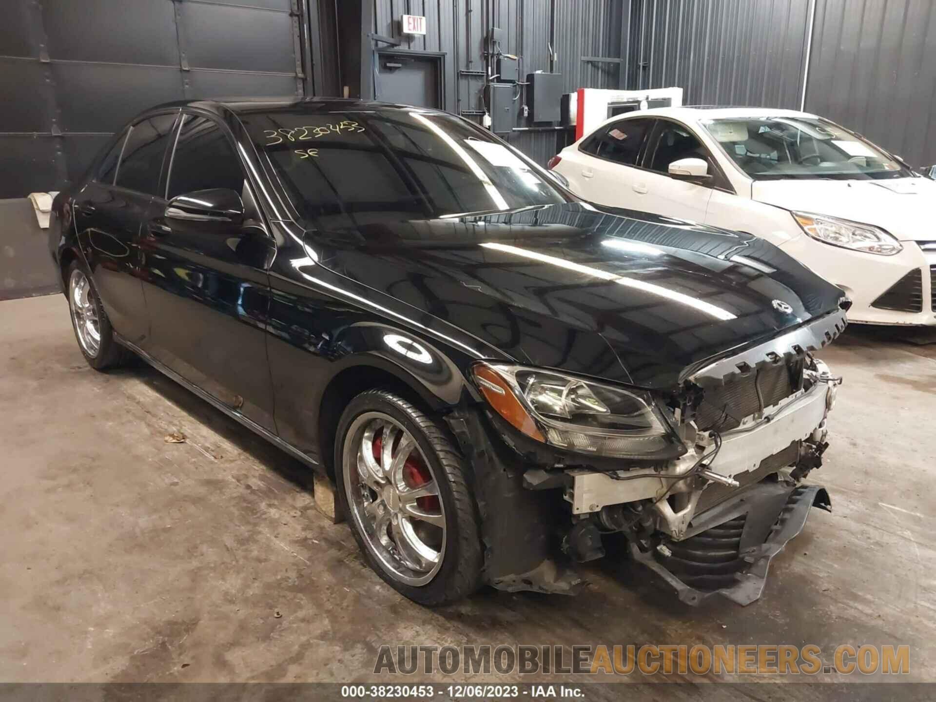 55SWF4KB1JU245518 MERCEDES-BENZ C-CLASS 2018