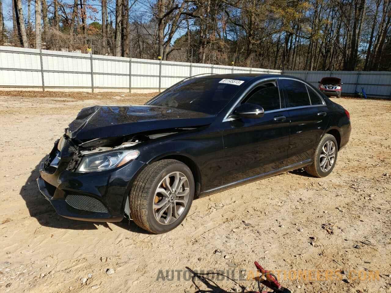 55SWF4KB1JU246068 MERCEDES-BENZ C-CLASS 2018