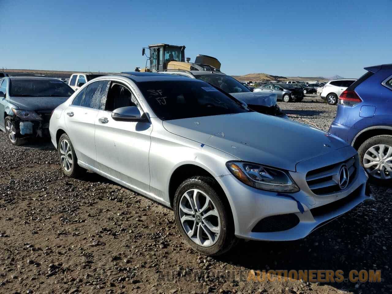 55SWF4KB1JU253781 MERCEDES-BENZ C-CLASS 2018