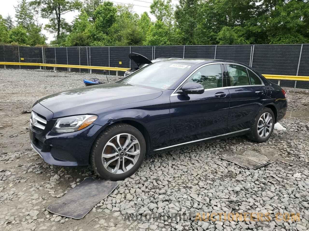 55SWF4KB1JU261394 MERCEDES-BENZ C-CLASS 2018