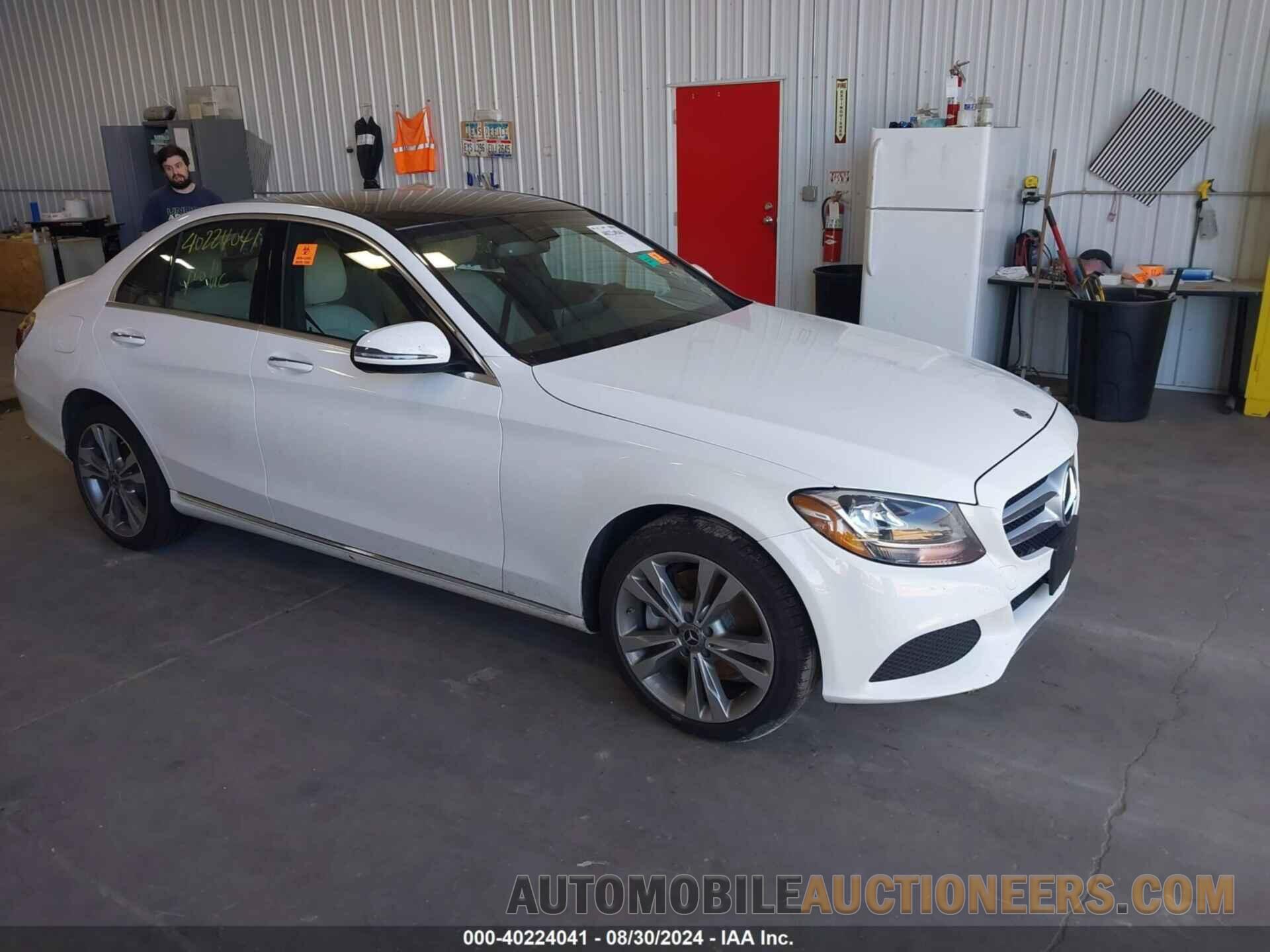 55SWF4KB1JU268264 MERCEDES-BENZ C 2018