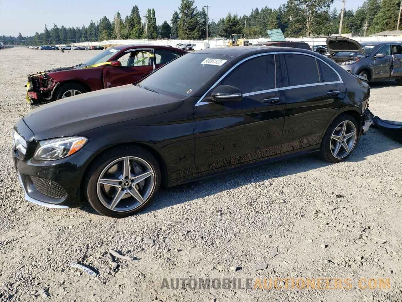 55SWF4KB1JU269284 MERCEDES-BENZ C-CLASS 2018