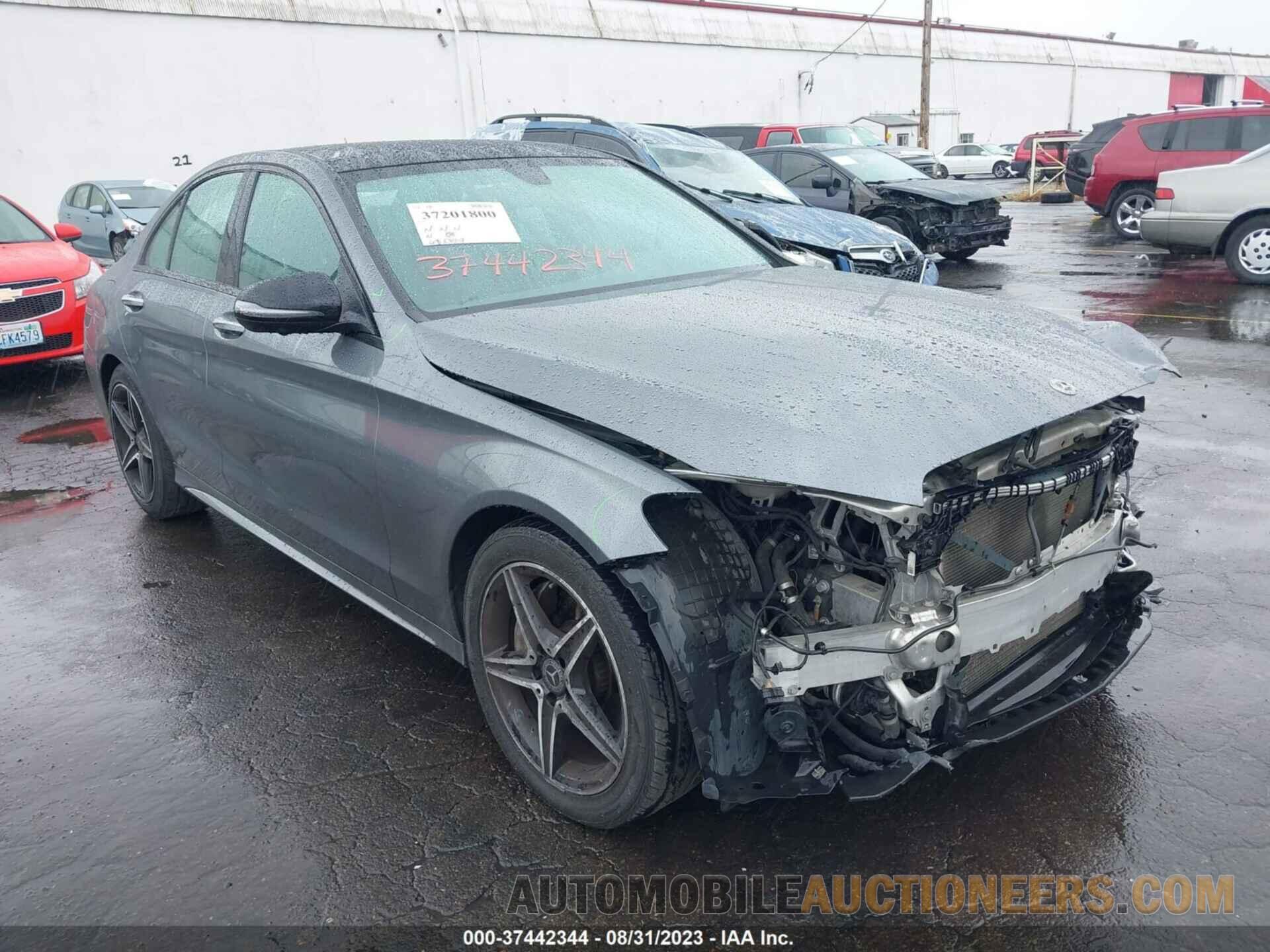 55SWF4KB1JU278521 MERCEDES-BENZ C-CLASS 2018