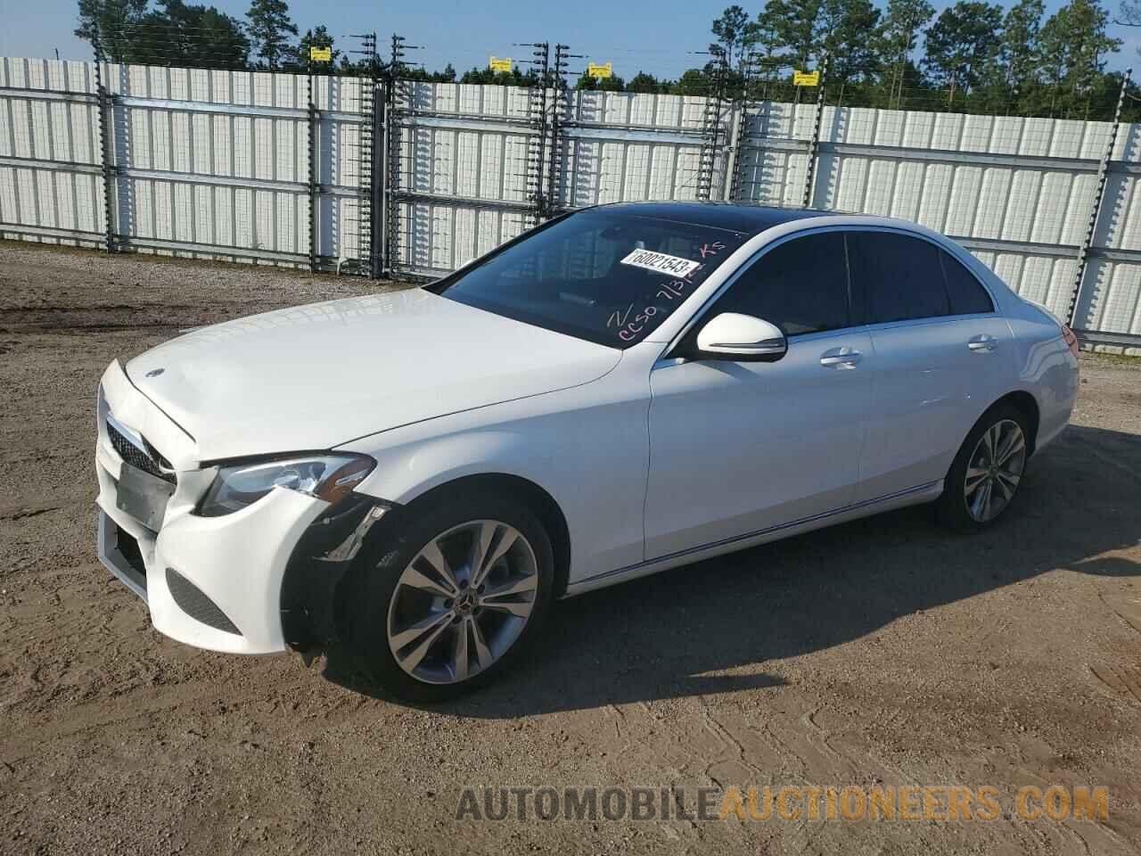 55SWF4KB1JU281399 MERCEDES-BENZ C-CLASS 2018