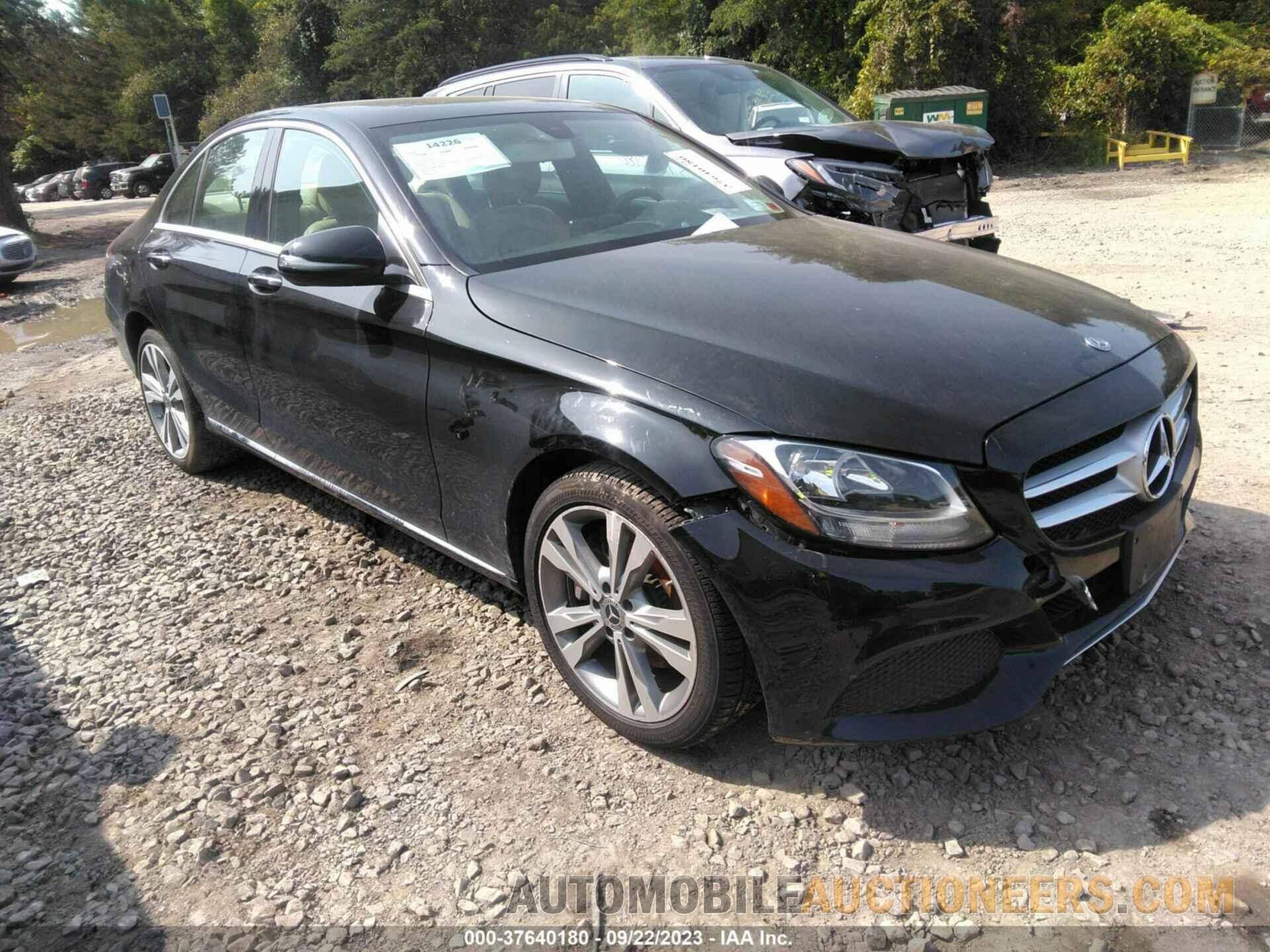 55SWF4KB1JU281547 MERCEDES-BENZ C-CLASS 2018