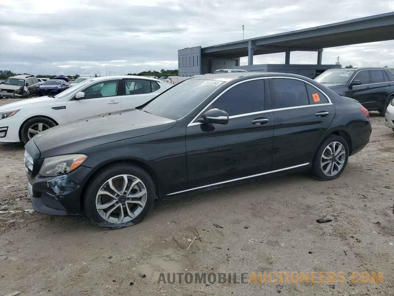 55SWF4KB2FU001156 MERCEDES-BENZ C-CLASS 2015