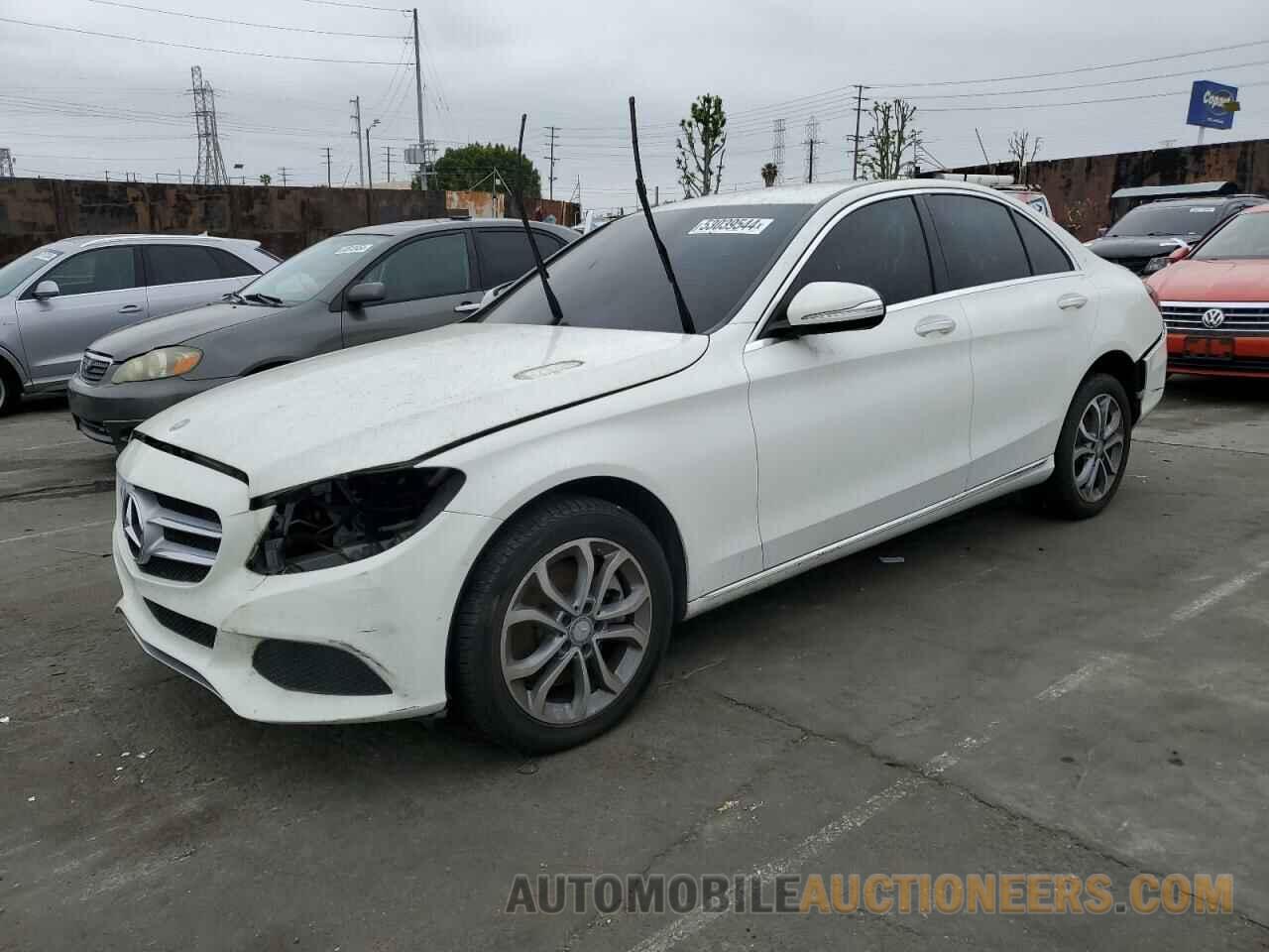 55SWF4KB2FU001481 MERCEDES-BENZ C-CLASS 2015