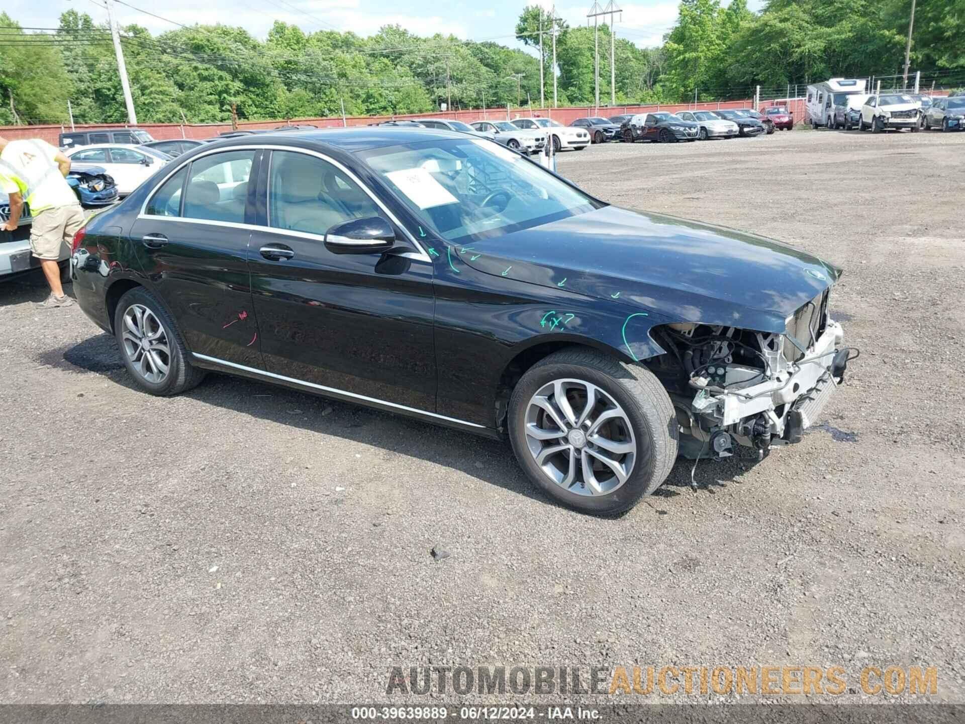 55SWF4KB2FU001951 MERCEDES-BENZ C 300 2015