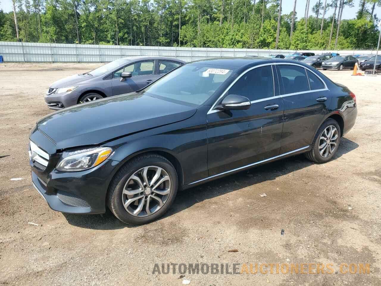 55SWF4KB2FU004381 MERCEDES-BENZ C-CLASS 2015